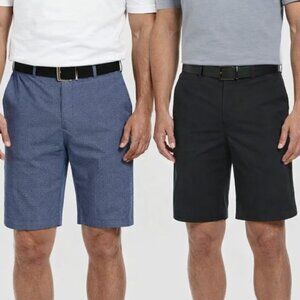 2 Pair Ben Hogan Stretch Performance 9” Golf Shorts 38 waist